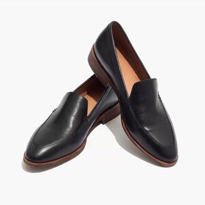 Madewell Frances Loafer Black Leather 8.5